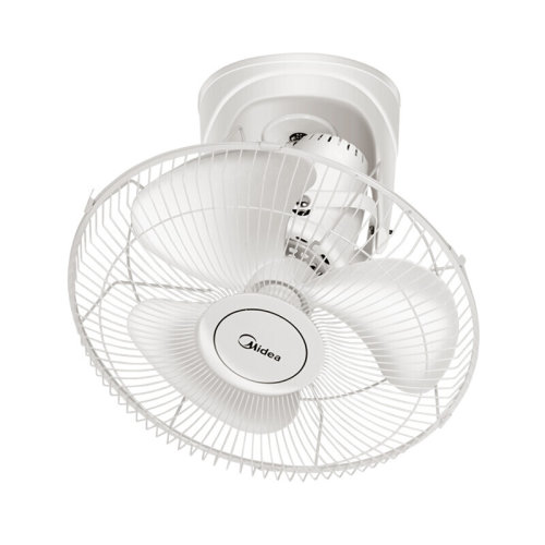 Midea/美的FD40-11A電風扇吸頂扇樓頂扇吊扇360度搖頭調速工業(yè)強風扇