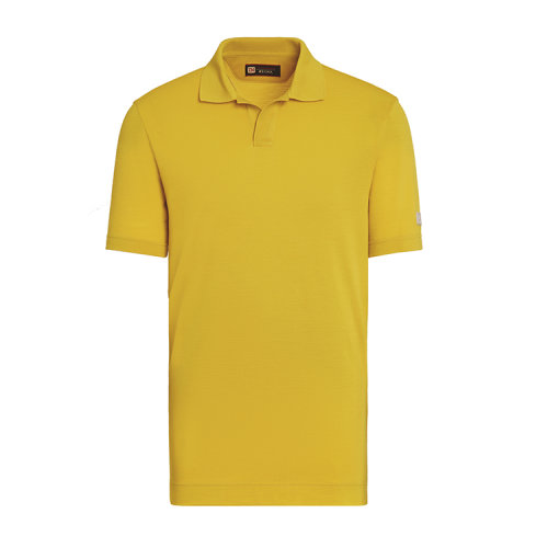 Z Zegna杰尼亞 淺黃色 TECHMERINO?男士短袖Polo衫男士T恤 VW394-ZZT612-G05