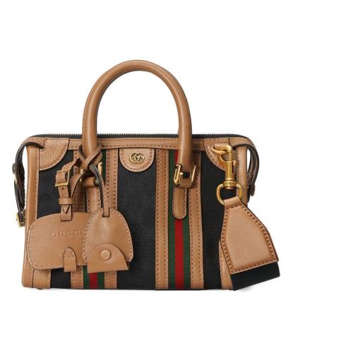  GUCCI古馳 22年秋冬 女士 迷你帆布手提包 715771 FAARB 1041