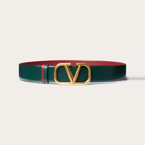  VALENTINO華倫天奴 22年秋冬 男士 腰帶 CEINTURE VLOGO SIGNATURE RéVERSIBLE EN VEAU. HAUT