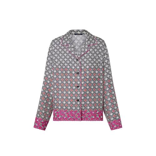  LV路易威登 22年秋冬 女士 睡衣 睡衣式襯衫 1AA8W4 1AA8W2 1AA8W3 1AA8W7 1AA8W5 1AA8W6