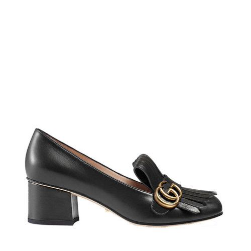 GUCCI/古馳 休閑GG中跟淺口高跟鞋 408208 C9D00