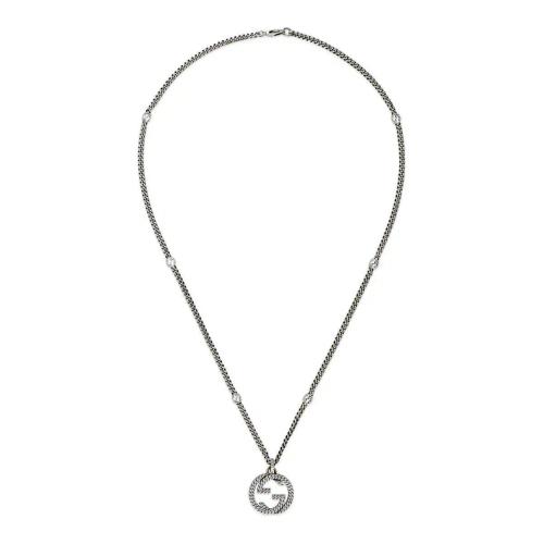  GUCCI古馳 22年秋冬 男士 互扣式雙G吊墜項(xiàng)鏈 678651 J8400 0728 預(yù)定商品2-6周發(fā)貨