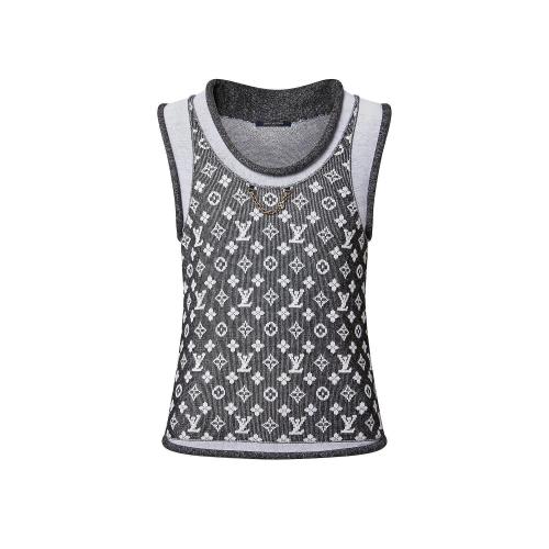  LV路易威登 22年秋冬 女士 背心 提花針織背心 1AAYSQ 1AAYSN 1AAYSP 1AAYSR 1AAYSO