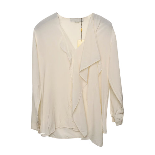 Stella McCartney/絲黛拉麥卡妮 女士米白色襯衫 331567 SAV26 瑕疵折扣