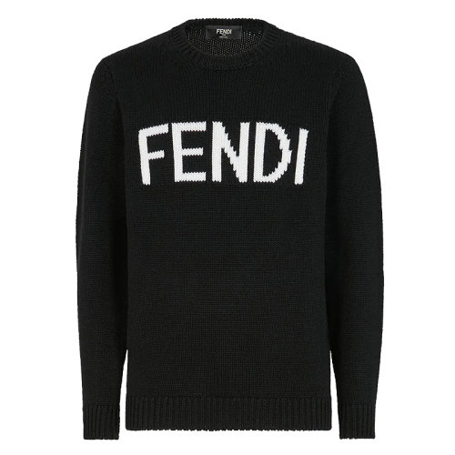 FENDI/芬迪  男士黑色羊毛毛衣FZZ387A3M3F0QA1