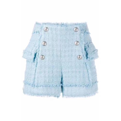BALMAIN/巴爾曼 明星同款女士短褲RF05012C138 6FD