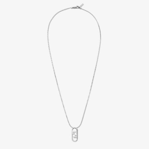  FENDI芬迪 22年秋冬 男士 項鏈 Fendi O’Lock Necklace 7AJ619B08F0TH0