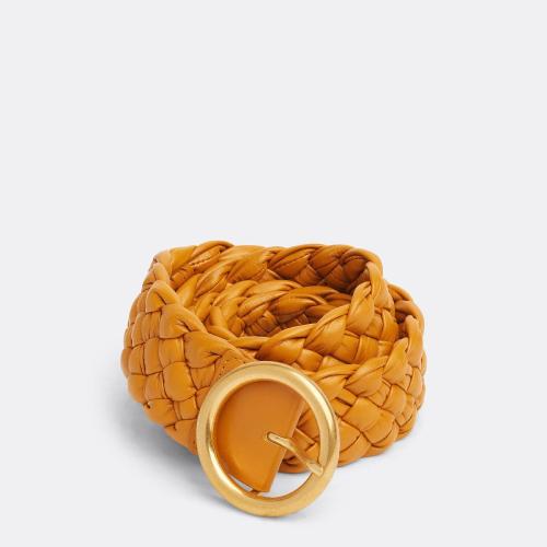  BV葆蝶家 22年秋冬 女士 腰帶 ceinture foulard intreccio 715635V2F417716