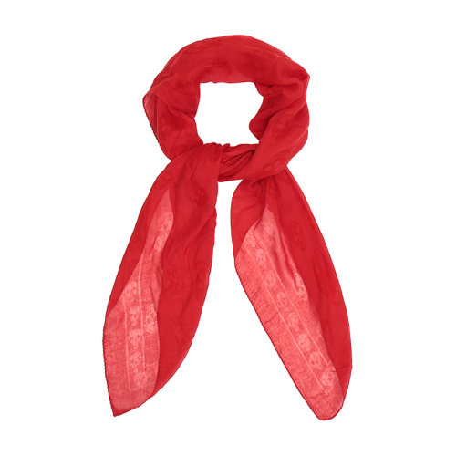 AlexanderMcQueen/亞歷山大麥昆 男士混紡絲巾圍巾 406986 4843Q