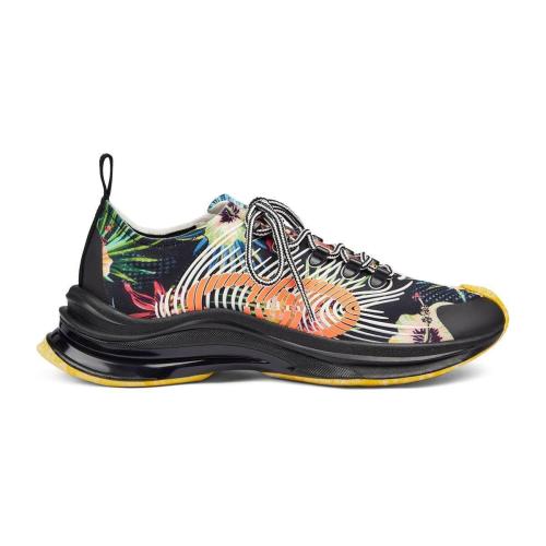  GUCCI古馳 22年秋冬 男士 Gucci Run男士花卉運(yùn)動(dòng)鞋 698547 UZJ10 8560