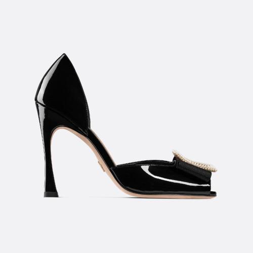  DIOR迪奧 22年秋冬 女士 高跟涼鞋 Sandale a talon Dior Idylle KCQ754PGP_S900