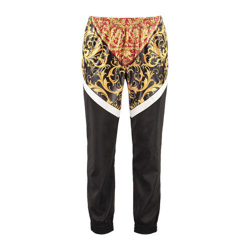 VERSACE/范思哲  男裝男士拼色棉質(zhì)時尚運動褲   A84825A232533  GMH0034C