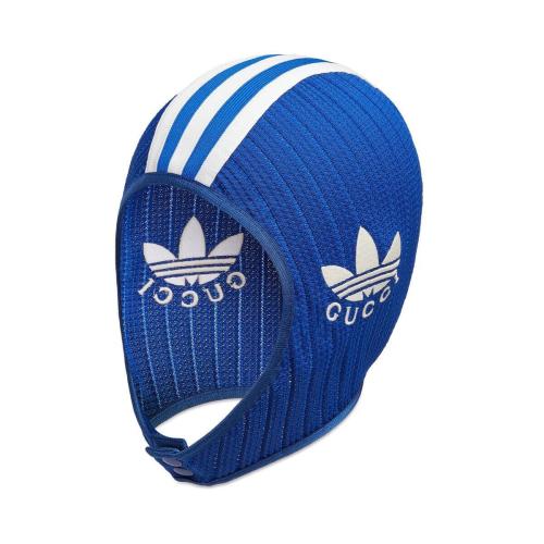  GUCCI古馳 22年秋冬 男士 adidas x Gucci兜帽 715073 4GAED 4300