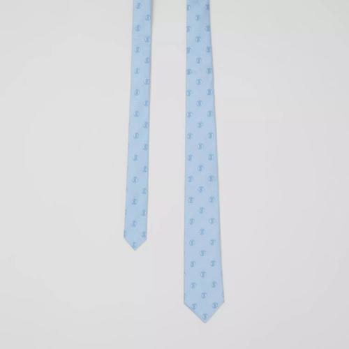  BURBERRY 22年秋冬 男士 經(jīng)典剪裁專屬標識圖案提花絲質(zhì)領(lǐng)帶 80566151