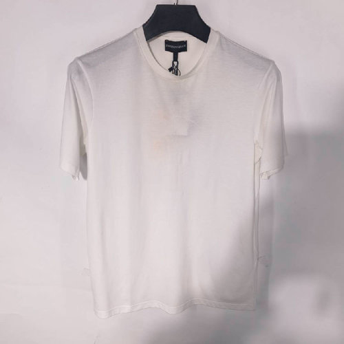 EmporioArmani/安普里奧阿瑪尼/白色男士短袖T恤（瑕疵折扣）