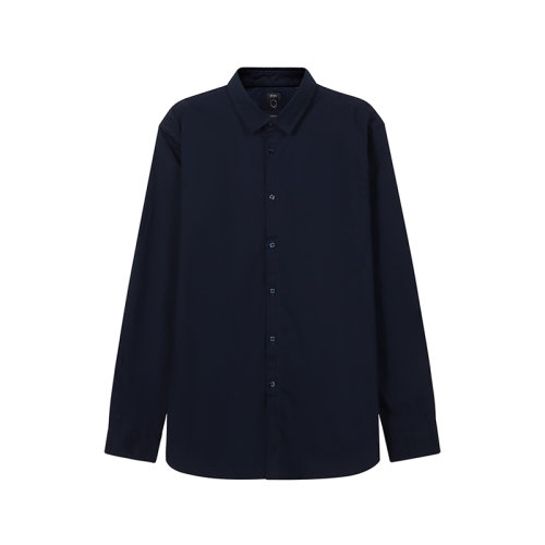 HUGO BOSS/雨果博斯【22春夏新款】男士棉質(zhì)修身版長(zhǎng)袖襯衫 50462829