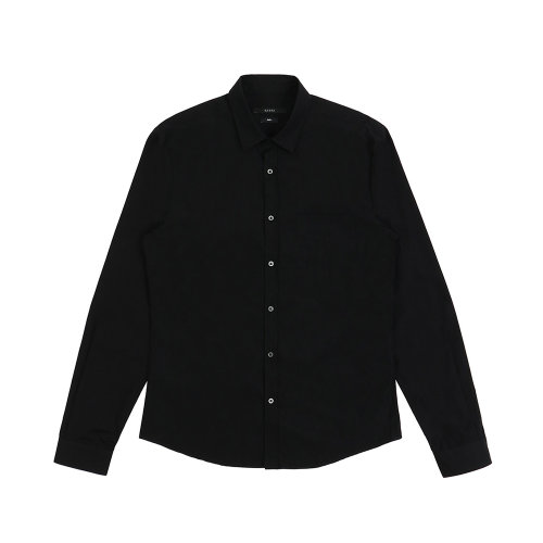 GUCCI/古馳 男士黑色棉質(zhì)長袖襯衫 387433-21131-1000
