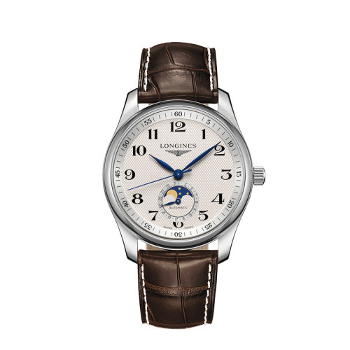 LONGINES/浪琴  名匠系列新款鱷魚皮表帶自動(dòng)機(jī)械精鋼男士腕表40毫米 L2.909.4.78.3