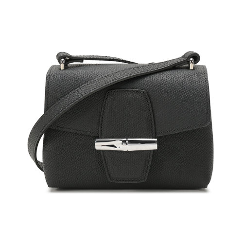 Longchamp/瓏驤  女士ROSEAU系列牛皮單肩斜挎包竹節(jié)包 10115 HPN