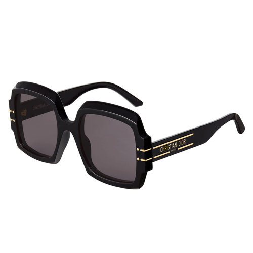 DIOR/迪奧 女士黑色醋酸纖維方形DiorSignature S1U太陽鏡DSGTS1UXR_10A0