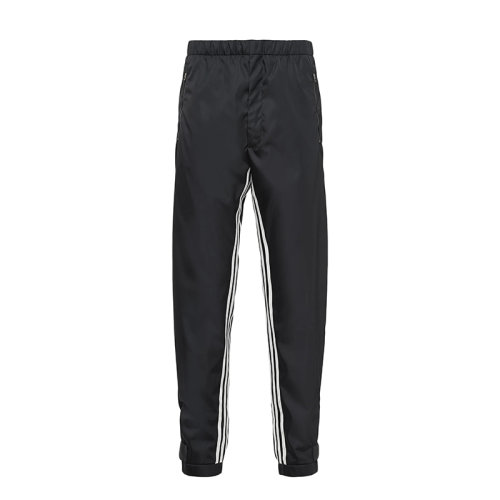 PRADA/普拉達(dá) 22年早春新款 ADIDAS聯(lián)名系列 男女同款黑色再生尼龍運(yùn)動(dòng)褲SPH155_1WQ8_F0002_S_212