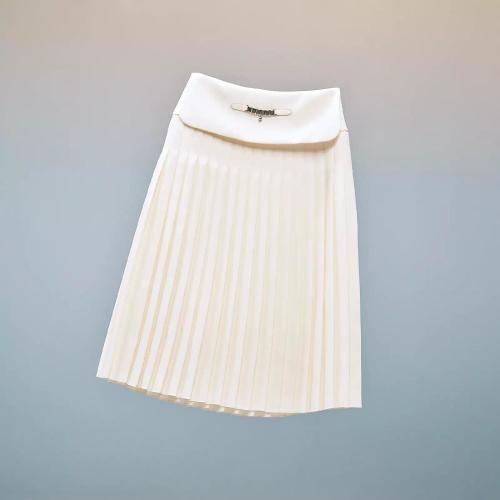  HERMES愛馬仕 22年秋冬 女士 半身裙 Jupe plissee a basque H2H0318DI9134