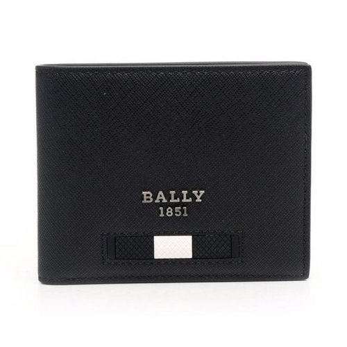  BALLY/巴利 男士黑色皮革錢包 6238964 PLSX