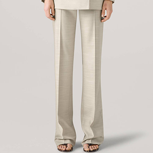 St.John/盛薔21早秋蠶絲羊毛女士西褲K814C01