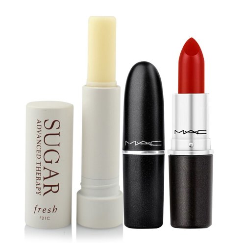 Fresh/馥蕾詩(shī)橙糖豐盈臻潤(rùn)護(hù)唇膏+mac魅可小辣椒/646/see sheer/mocha多色可以選