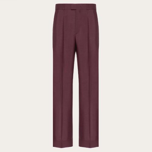  VALENTINO華倫天奴 22年秋冬 男士 休閑褲 PANTALON EN LAINE MOHAIR XV0RBI15402697