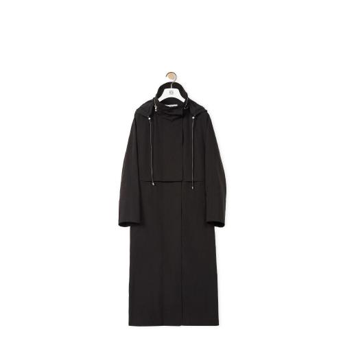  LOEWE羅意威 22年秋冬 女士 大衣 Long hooded parka S359Y02X14-1100