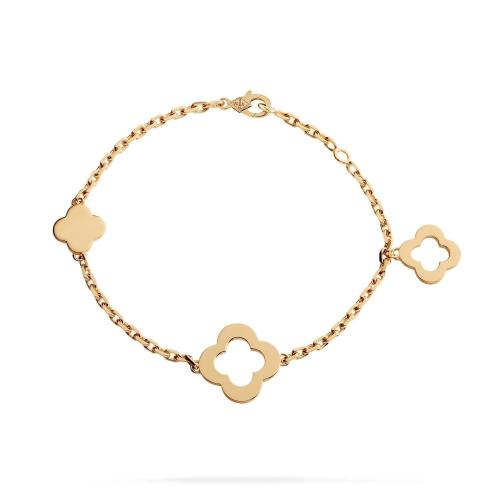  VCA梵克雅寶 22年秋冬 女士 手鏈 Byzantine Alhambra手鏈，3圖案 VCARD39600 預(yù)定商品1-3周發(fā)貨