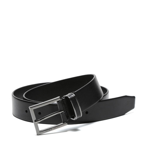 HUGO BOSS/雨果博斯 男士牛皮針扣式皮帶腰帶 50397943