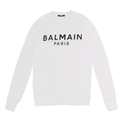  BALMAIN/寶曼 男士黑色棉質(zhì)衛(wèi)衣 WH0JQ005 B150 EAB PLFSX