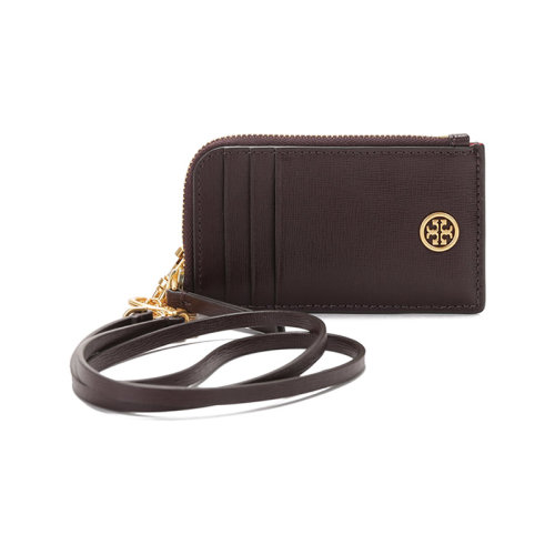 Tory Burch/湯麗柏琦 女士皮革頸部掛包卡包卡夾 84073