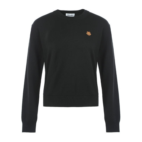 KENZO/高田賢三虎頭微標羊毛套頭女士針織衫/毛衣FB62PU642