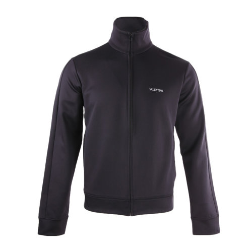 Valentino/華倫天奴  男裝 時尚簡約 男士黑色外套夾克 SV3MF12A580 580