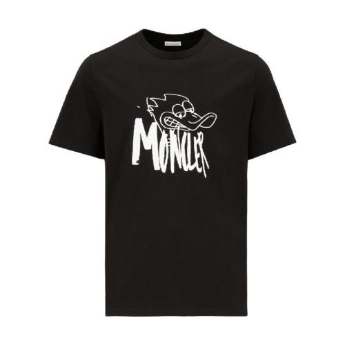  MONCLER蒙可蒙克萊 22年秋冬 男士 短袖T恤 Duck Motif T-Shirt H20918C00030829H8999