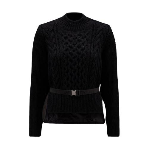  MONCLER蒙可蒙克萊 22年秋冬 女士 針織衫 Belted Wool Jumper H20939C00008M2039999