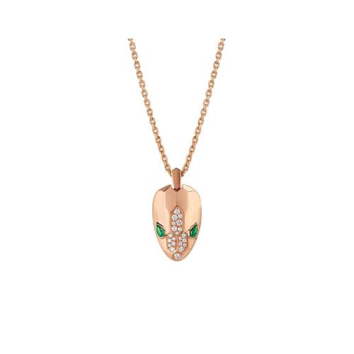  BVLGARI寶格麗 22年秋冬 女士 項鏈 Serpenti Collier CL857773 預(yù)定商品1-3周發(fā)貨