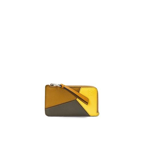  LOEWE羅意威 22年秋冬 男士 卡包 Puzzle coin cardholder in classic calfskin C510R50X01-28