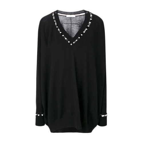 Givenchy/紀(jì)梵希 女裝 服飾 V領(lǐng)時尚羊毛衫 女士針織衫/毛衣