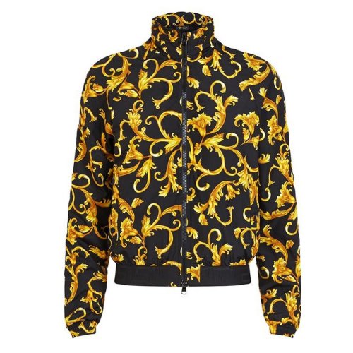  VERSACE/范思哲 女士豹紋時(shí)尚休閑夾克 AUD05048 AP00189 A732D PLFSX