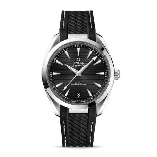 OMEGA/歐米茄 海馬系列 Aqua Terra 150米 至臻天文臺 精鋼表殼 橡膠表帶 自動機械 男士腕表 220.12.41.21.01.001