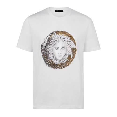 VERSACE/范思哲印花男士短袖T恤A80443SA224589    bi
