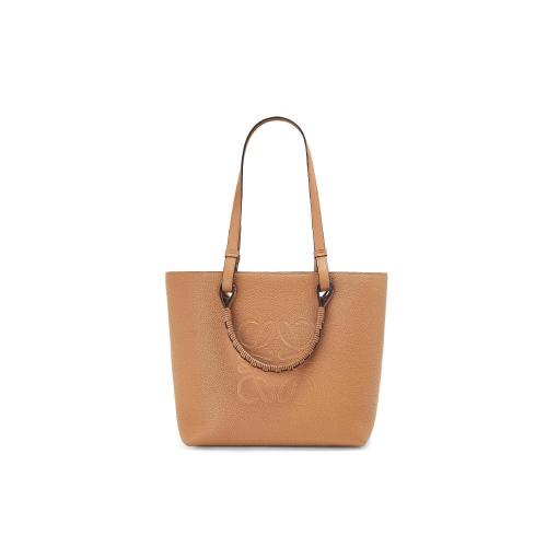 LOEWE羅意威 女士 手提包 Small Anagram Tote in grained calfskin A717S72X03-5542