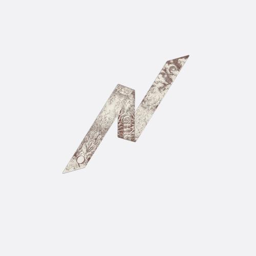  DIOR迪奧 22年秋冬 女士 絲巾 ABCDior Mitzah 絲巾 11ABC106Q600_C878