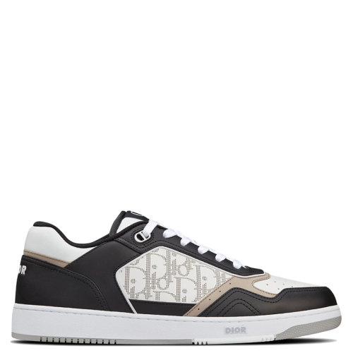 DIOR/迪奧 22年早春新款 B27系列 男士拼色老花皮革低幫運(yùn)動(dòng)鞋1940048
