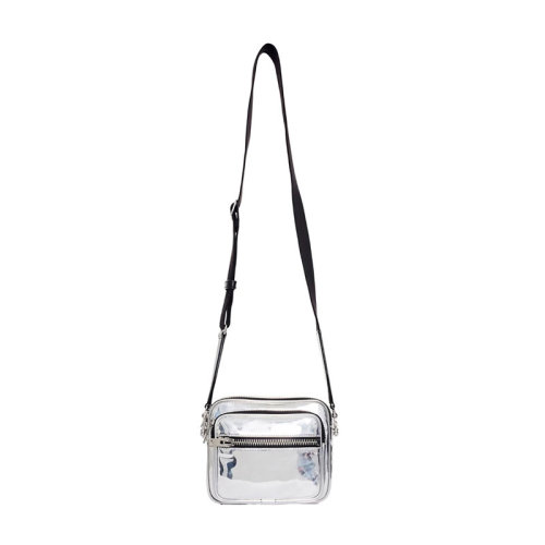  ALEXANDER WANG/亞歷山大·王 女士銀色皮質(zhì)單肩包 2018X0387T SILVERY